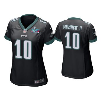 Women Gardner Minshew Ii Philadelphia Eagles Super Bowl LVII Black Game Jersey