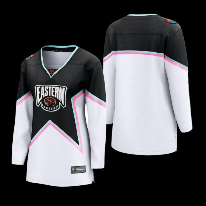 Women NHL Eastern Conference # 2023 All-Star Game Breakaway Jersey Black