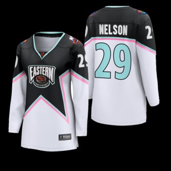 Women New York Islanders Brock Nelson #29 2023 NHL All-Star Eastern Conference Breakaway Player Jersey Black