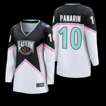 Women New York Rangers Artemi Panarin #10 2023 NHL All-Star Eastern Conference Breakaway Player Jersey Black