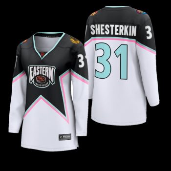 Women New York Rangers Igor Shesterkin #31 2023 NHL All-Star Eastern Conference Breakaway Player Jersey Black