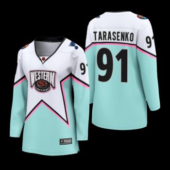 Women St. Louis Blues Vladimir Tarasenko #91 2023 NHL All-Star Western Conference Breakaway Player Jersey White