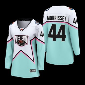 Women Winnipeg Jets Josh Morrissey #44 2023 NHL All-Star Western Conference Breakaway Player Jersey White