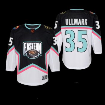 Youth Boston Bruins Linus Ullmark #35 2023 NHL All-Star Eastern Conference Premier Black Jersey