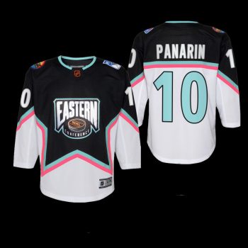 Youth New York Rangers Artemi Panarin #10 2023 NHL All-Star Eastern Conference Premier Black Jersey