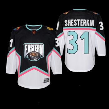 Youth New York Rangers Igor Shesterkin #31 2023 NHL All-Star Eastern Conference Premier Black Jersey