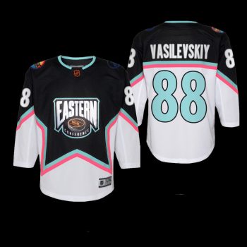 Youth Tampa Bay Lightning Andrei Vasilevskiy #88 2023 NHL All-Star Eastern Conference Premier Black Jersey