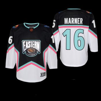 Youth Toronto Maple Leafs Mitch Marner #16 2023 NHL All-Star Eastern Conference Premier Black Jersey