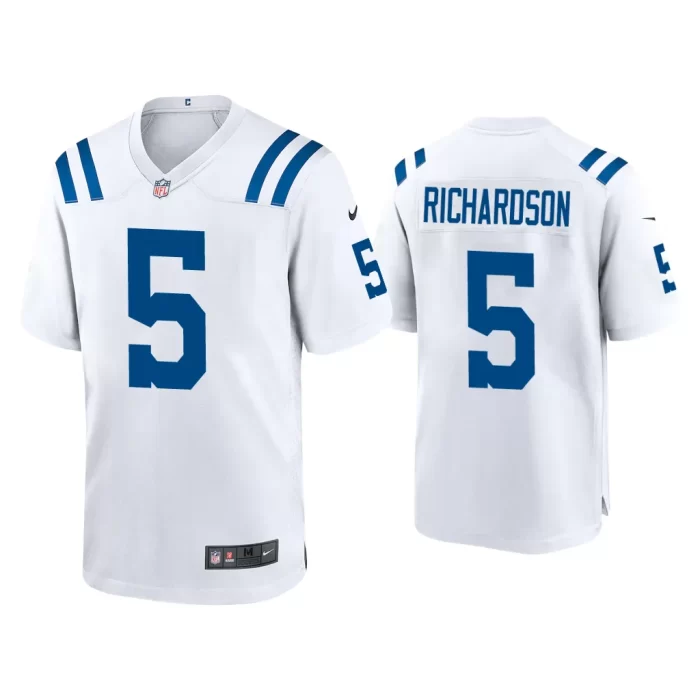 Anthony Richardson Indianapolis Colts White 2023 NFL Draft Game Jersey