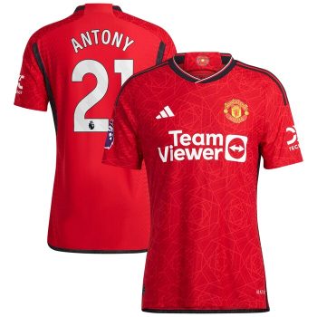 Antony Manchester United 2023/24 Home Player Jersey - Red