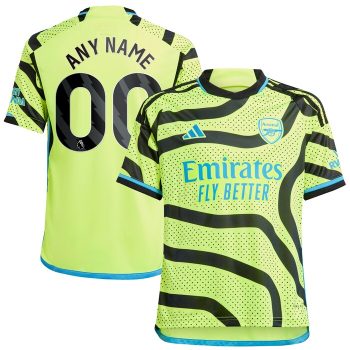 Arsenal Youth 2023/24 Away Replica Custom Jersey - Yellow