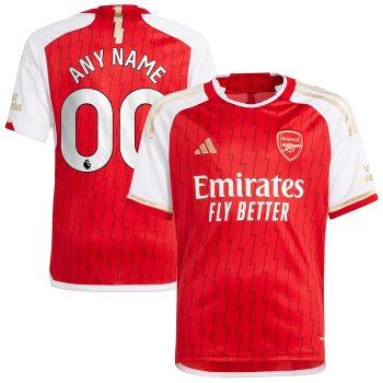 Arsenal Youth 2023/24 Home Replica Custom Jersey - Red