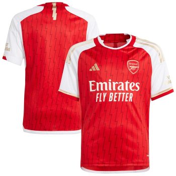 Arsenal Youth 2023/24 Home Replica Jersey - Red