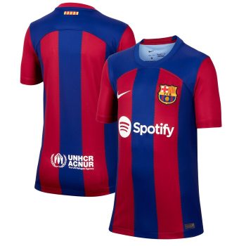 Barcelona Youth 2023/24 Home Replica Jersey - Royal