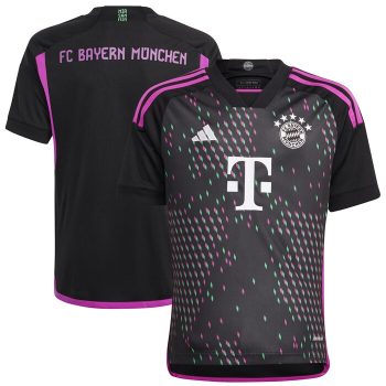 Bayern Munich Youth 2023/24 Away Replica Jersey - Black