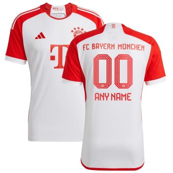 Bayern Munich Youth 2023/24 Home Replica Custom Jersey - White