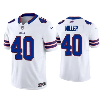 Buffalo Bills Von Miller Vapor F.U.S.E. Limited White Jersey