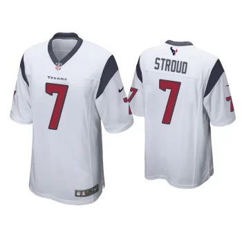 C. J. Stroud Houston Texans White 2023 NFL Draft Game Jersey