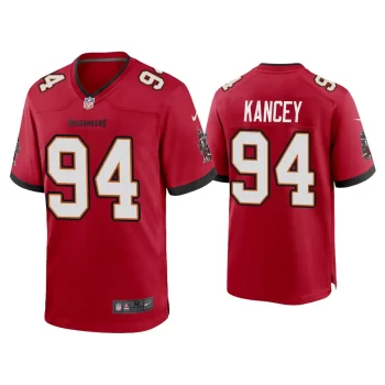 Calijah Kancey Tampa Bay Buccaneers Red 2023 NFL Draft Game Jersey