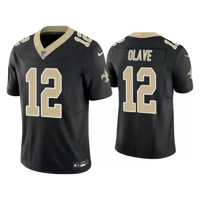 Chris Olave New Orleans Saints Black Vapor F.U.S.E. Limited Jersey