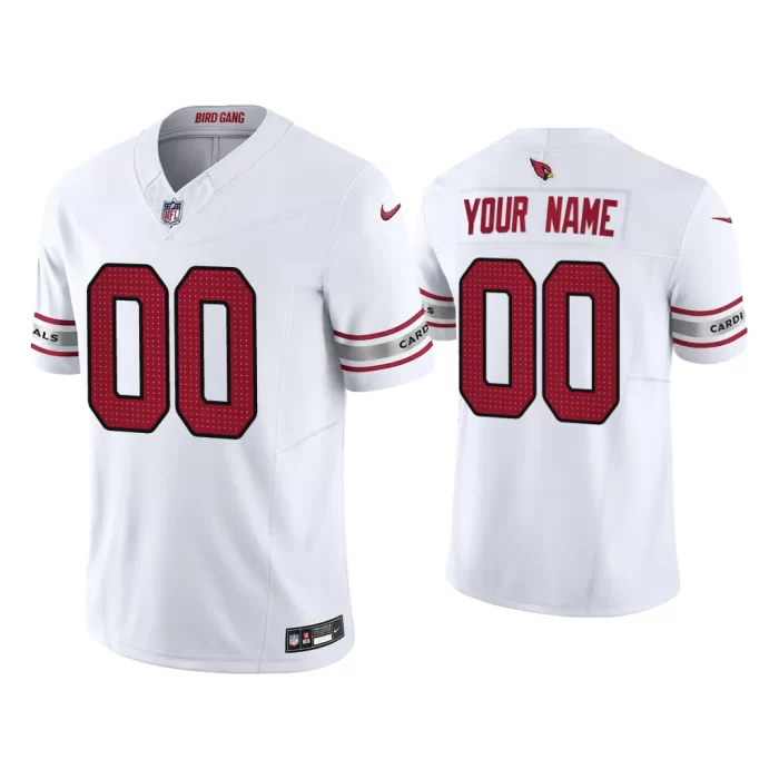 Custom Arizona Cardinals White Vapor F.U.S.E. Limited Jersey