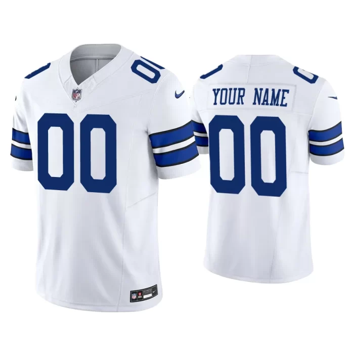 Dallas Cowboys Custom Vapor F.U.S.E. Limited White Jersey