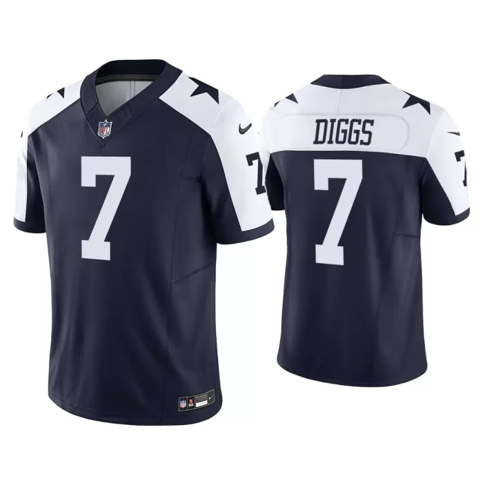 Dallas Cowboys Trevon Diggs Vapor F.U.S.E. Limited Navy Jersey