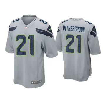 Devon Witherspoon Seattle Seahawks Gray 2023 NFL Draft Game Jersey