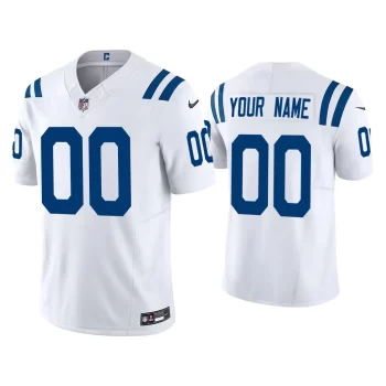 Indianapolis Colts Custom Vapor F.U.S.E. Limited White Jersey