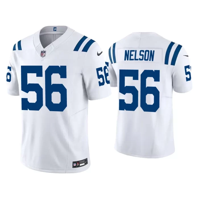 Indianapolis Colts Quenton Nelson Vapor F.U.S.E. Limited White Jersey