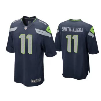 Jaxon Smith-Njigba Seattle Seahawks College Navy 2023 NFL Draft Game Jersey