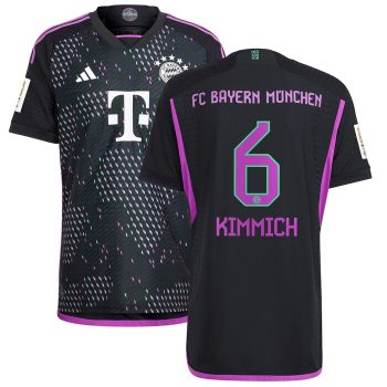 Joshua Kimmich Bayern Munich 2023/24 Away Player Jersey - Black