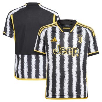 Juventus Youth 2023/24 Home Replica Jersey - Black