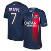 Kylian Mbappe Paris Saint-Germain Youth 2023/24 Home Replica Player Jersey - Navy