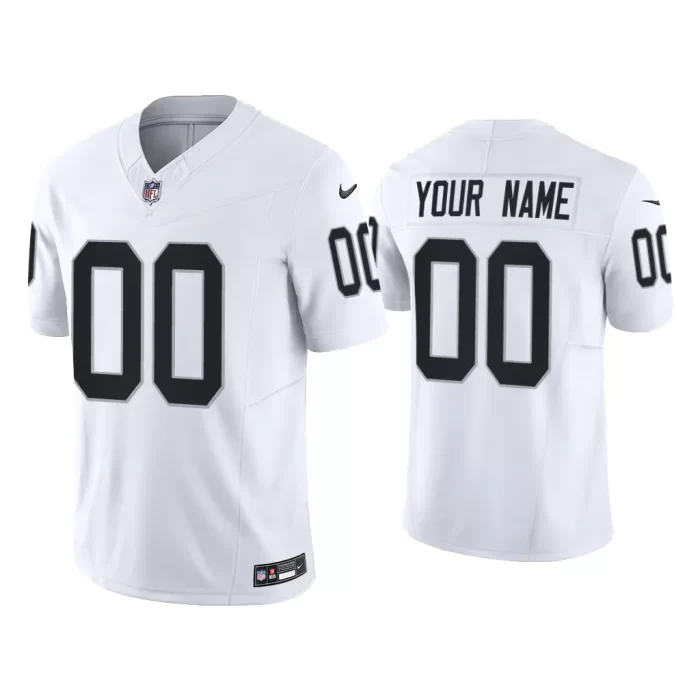 Las Vegas Raiders Custom Vapor F.U.S.E. Limited White Jersey