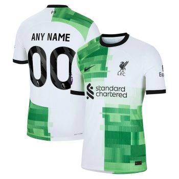 Liverpool 2023/24 Away Custom Jersey - White