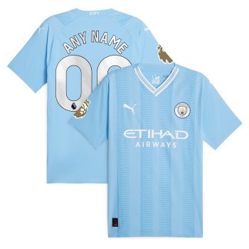 Manchester City Puma 2023/24 Custom Jersey - Sky Blue