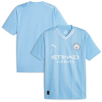 Manchester City Puma 2023/24 Home Replica Jersey - Sky Blue