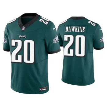 Men Vapor F.U.S.E. Limited Brian Dawkins Eagles Midnight Green Jersey