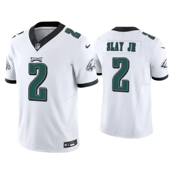 Men Vapor F.U.S.E. Limited Darius Slay Jr Eagles White Jersey