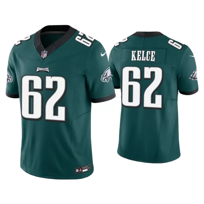 Men Vapor F.U.S.E. Limited Jason Kelce Eagles Midnight Green Jersey