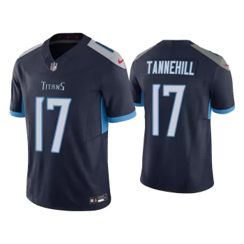 Men Vapor F.U.S.E. Limited Ryan Tannehill Titans Navy Jersey