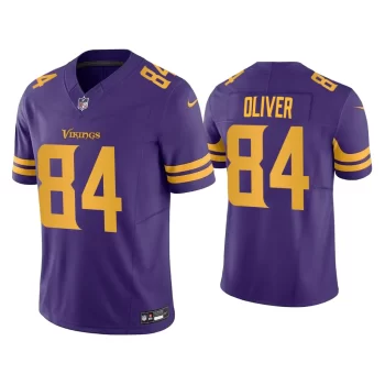 Minnesota Vikings Josh Oliver Vapor F.U.S.E. Limited Purple Jersey