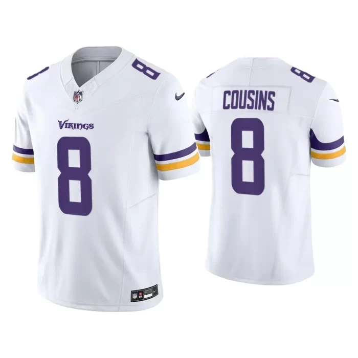 Minnesota Vikings Kirk Cousins Vapor F.U.S.E. Limited White Jersey