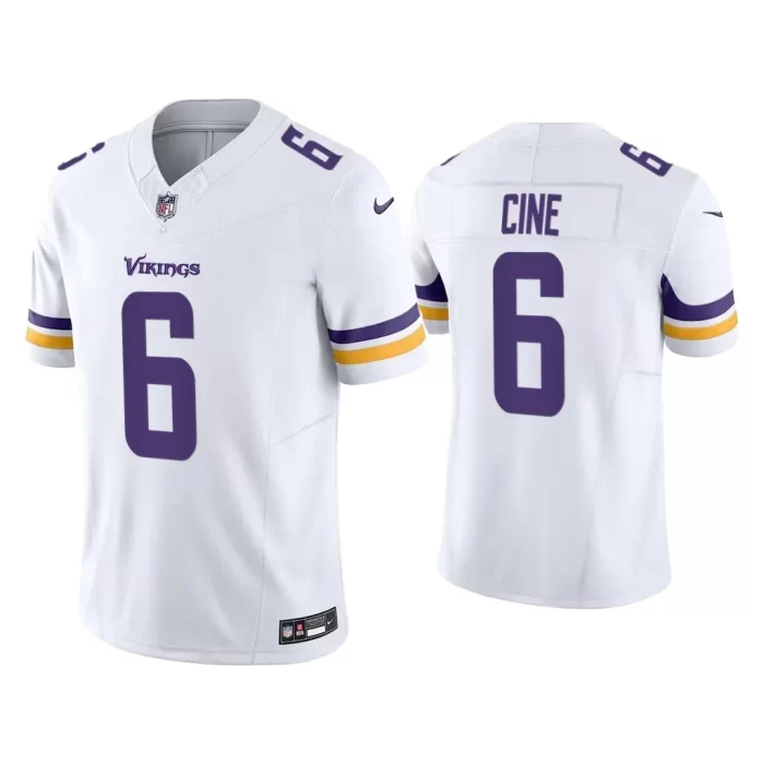 Minnesota Vikings Lewis Cine Vapor F.U.S.E. Limited White Jersey