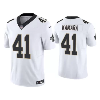 New Orleans Saints Alvin Kamara Vapor F.U.S.E. Limited White Jersey