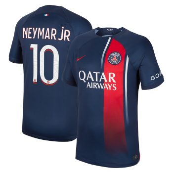 Neymar Jr. Paris Saint-Germain 2023/24 Home Replica Player Jersey - Navy