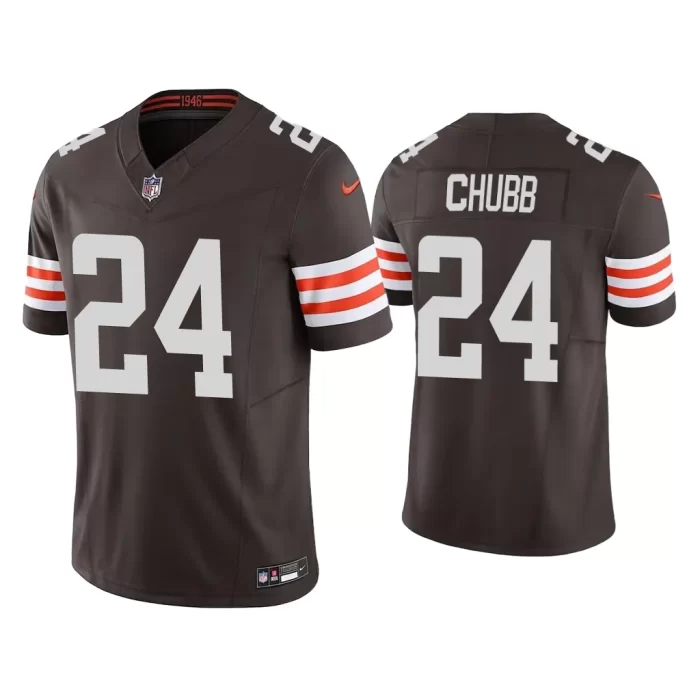 Nick Chubb Cleveland Browns Brown Vapor F.U.S.E. Limited Jersey