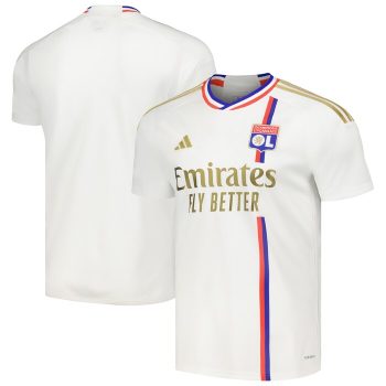 Olympique Lyonnais 2023/24 Home Replica Jersey - White