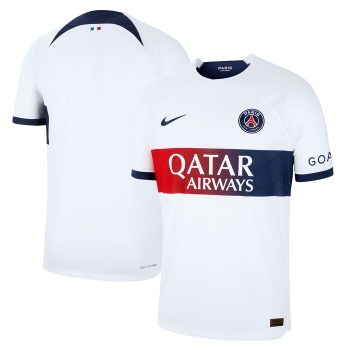 Paris Saint-Germain 2023/24 Away Match Jersey - White